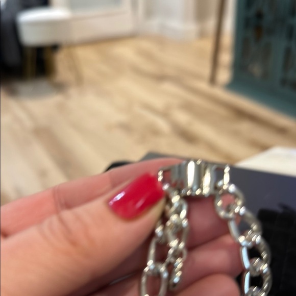 Stylish Silver Chain Bracelet NWOT - Picture 8 of 8